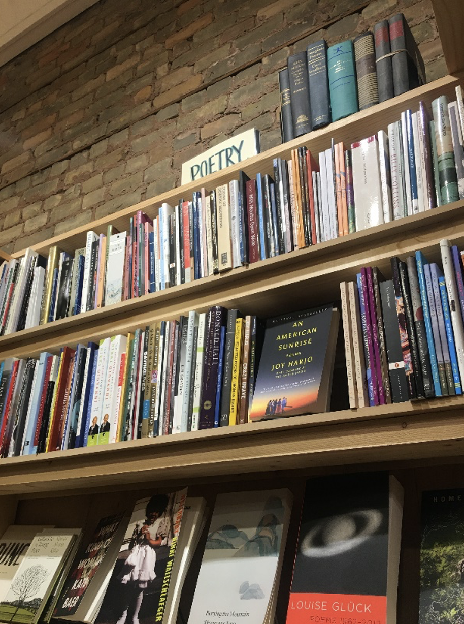 Poetry Shelf at Zenith Bookstore 2