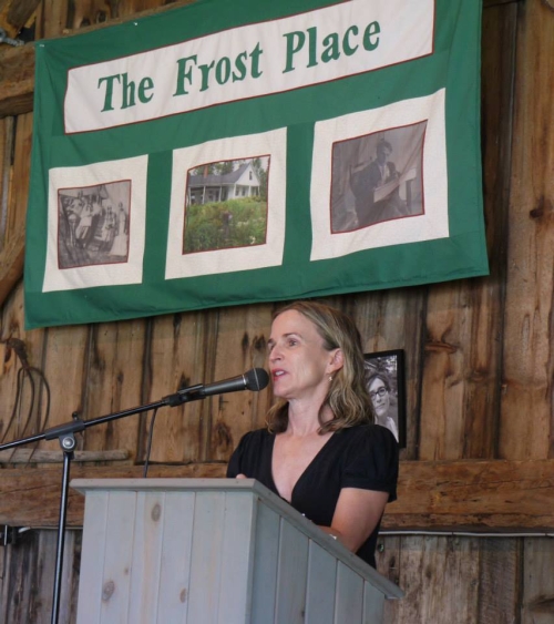 Reading on Frost Day July 2014 at The Frost Place