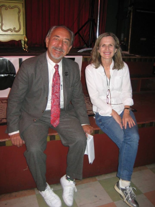 With Will Durst at 2014 Litquake Poetry World Series